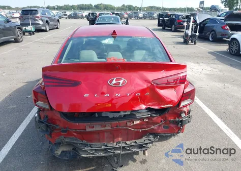 2019 Hyundai Elantra Sel from USA, damaged, VIN 5NPD84LF9KH420315